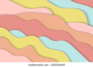 Cute colorful abstract background for template design, layout, flyers, posters, book cover, brochure - vector illustration Eps 10.