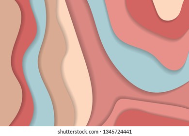 Cute colorful abstract background for template design, layout, flyers, posters, book cover, brochure - vector illustration Eps 10.