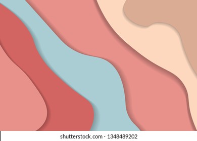Cute colorful abstract background for template design, layout, flyers, posters, book cover, brochure - vector illustration Eps 10.