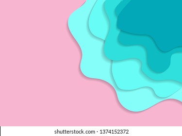 Cute colorful abstract background for template design, layout, flyers, posters, book cover, brochure - vector illustration Eps 10.