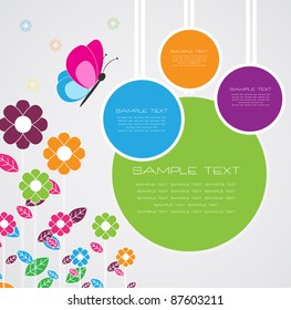 cute colorful background for your text