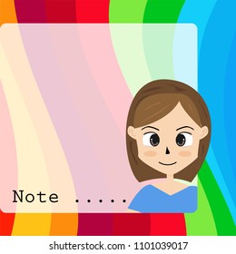 Cute colorful collection background for abstract, wallpaper - vector illustration Eps 10.