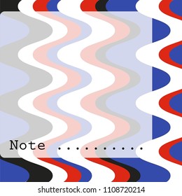 Cute colorful collection background for abstract, wallpaper - vector illustration Eps 10.