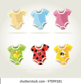 cute colorful costumes for babies with fun prints