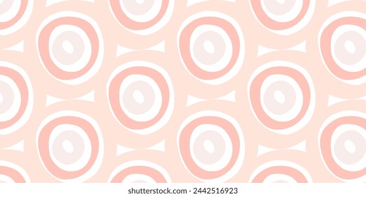 Cute colorful doodle seamless pattern
