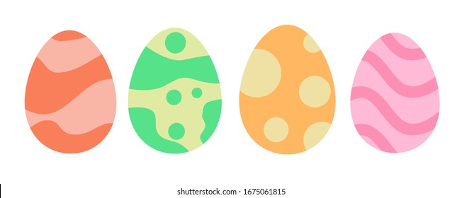 süße bunter Vektorillustration. kreative Designkonzepte