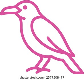 Cute colorful parrot in white background