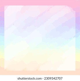Cute Colorful Pastel Notepad Isolated
