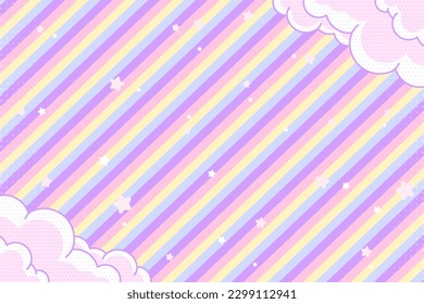 cute colorful pastel soft for children background 