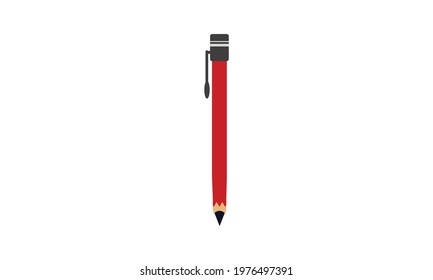 Cute colorful pencils and cute patterns.