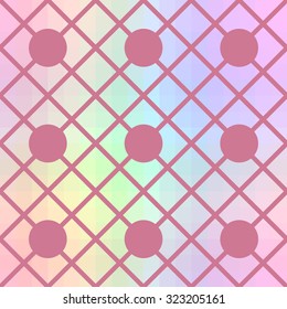 cute colorful or rainbow cross or strip seamless pattern