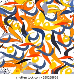 Cute colorful seamless pattern