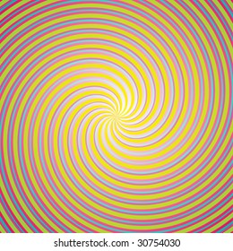 Cute colorful twirled background