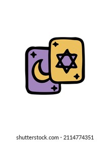 Cute and colorful wizardry vector drawings