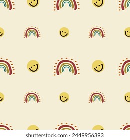 Cute and colorfull vector ilustration seamless patern.White background.Great for textile,fabric,wrapping paper,and any print.