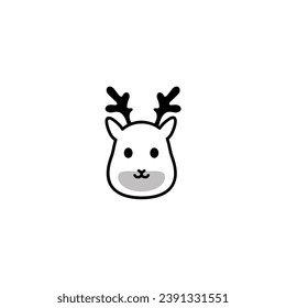 cute coloring book animal heads head