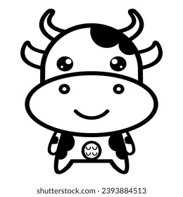 cute coloring book cute animals character