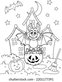 cute coloring page kids