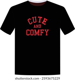 Cute And Comfy T-Shirt Design