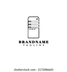 diseño de icono de logotipo de CPU de ordenador lindo