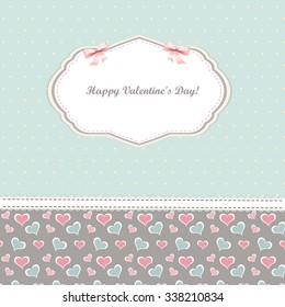 cute congratulation card design.eps10