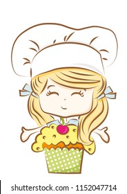 cute cook girl