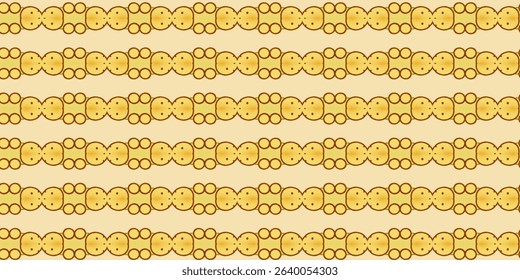 Cute Cookie Dot Seamless Pattern – Warm Playful Texture