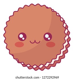 cute cookie kawaii character