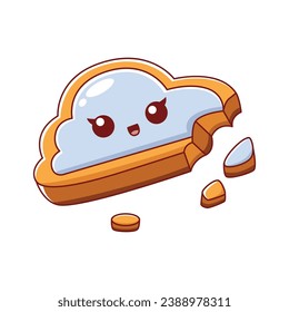Cute Cookies Character Design Illustration