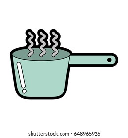 cute Cooking pot graphic design