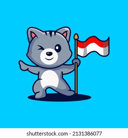Cute cool cats mascot design