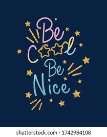 cute cool glitter slogan print 