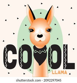Cute Cool Llama Cute Animal Alpaca Ethnic Mexico Texas