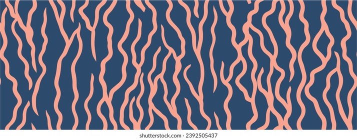 Un diseño mínimo y fresco. Resumen del fondo retro con elementos de fluido ondulado. Resumen del fondo del vector de groovía psicodélica. Sin inconveniente.