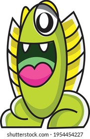 Cute and cool monster icons.