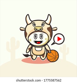 cute costum animals character, vector illustration