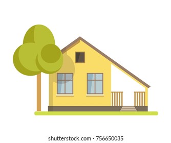Cute cottage brick house