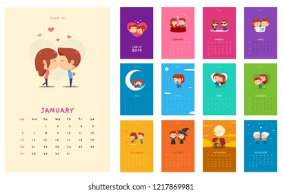 Cute Couple Calendars