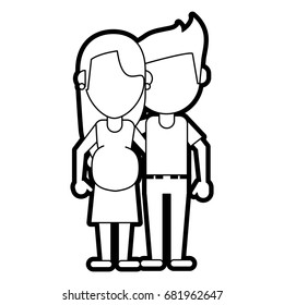 Cute couple design