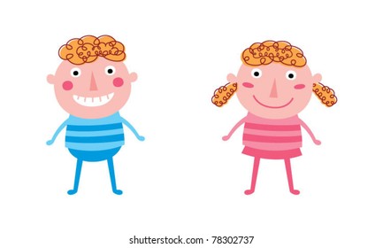 cute couple doodle