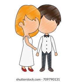 cute couple just married
