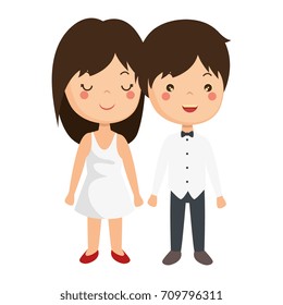 cute couple just married