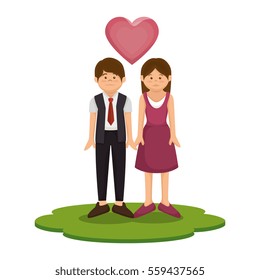 Cute couple in love