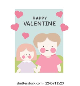 Cute Couple love collections Card