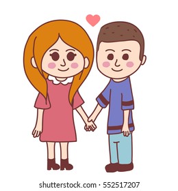 Cute Couple vector