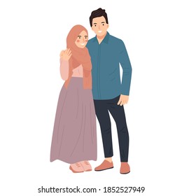 Islamic Couple Cartoon Images Stock Photos Vectors Shutterstock