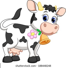 Cute Cow Cartoon