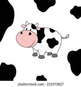 Cute Cow Cartoon