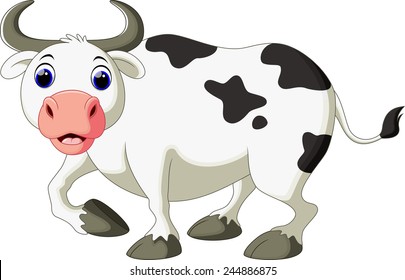 Cartoon farm cows Images, Stock Photos & Vectors | Shutterstock