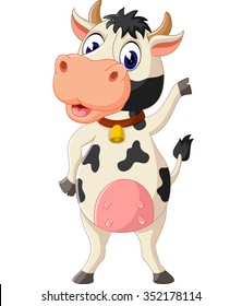 Cute Cow Cartoon